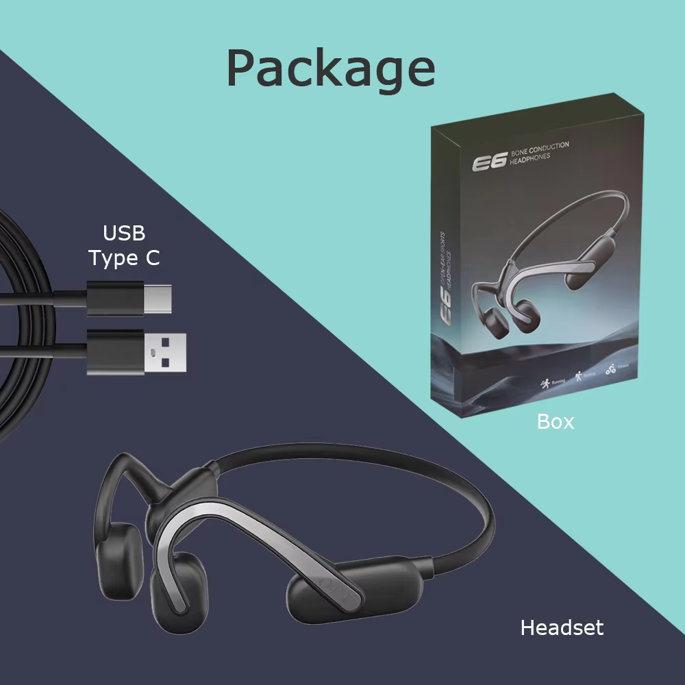 Swimming Ship Open Ear New Bone Conduction Headphones Wireless Earphone - 图片 5