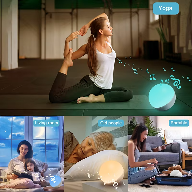 Memory Function Relaxation Baby Sleeps Sound White Noise Machine With Night Light - 图片 6