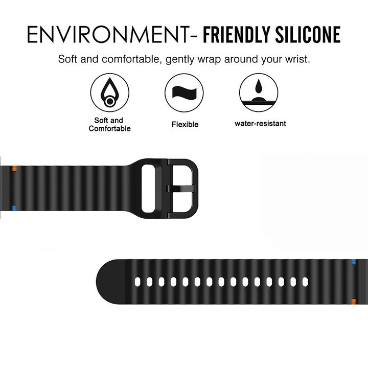 Silicone Strap For SUUNTO VERTICAL 9 5 Peak DLC/PRO 3 Fitness Watch Band For SUUNTO RACE Breathable 20mm 22mm Sports Bracelet - 图片 6