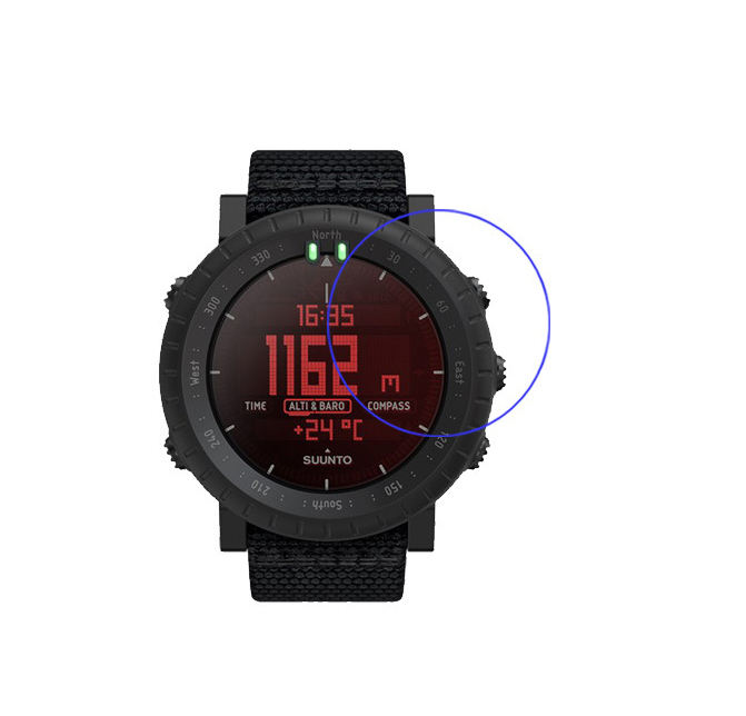 Anti-scratch Super clear Soft PET Screen Protector Film for Suunto Core Alpha Watch