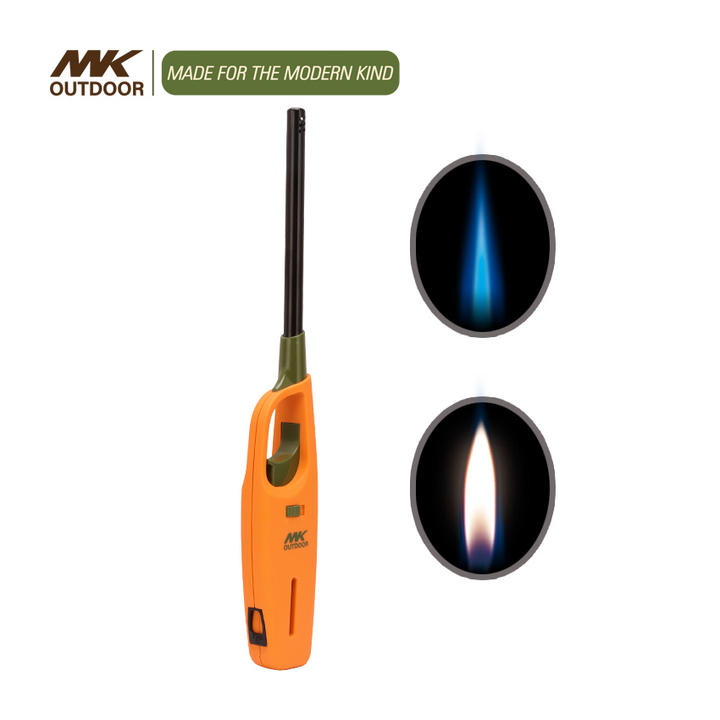 MK Custom Candle Kitchen Gun Lighter Metal Bbq Rick and Morty Electric Arc Candle Lighter Bbq Custom Made Kitchen Lighters - 图片 2